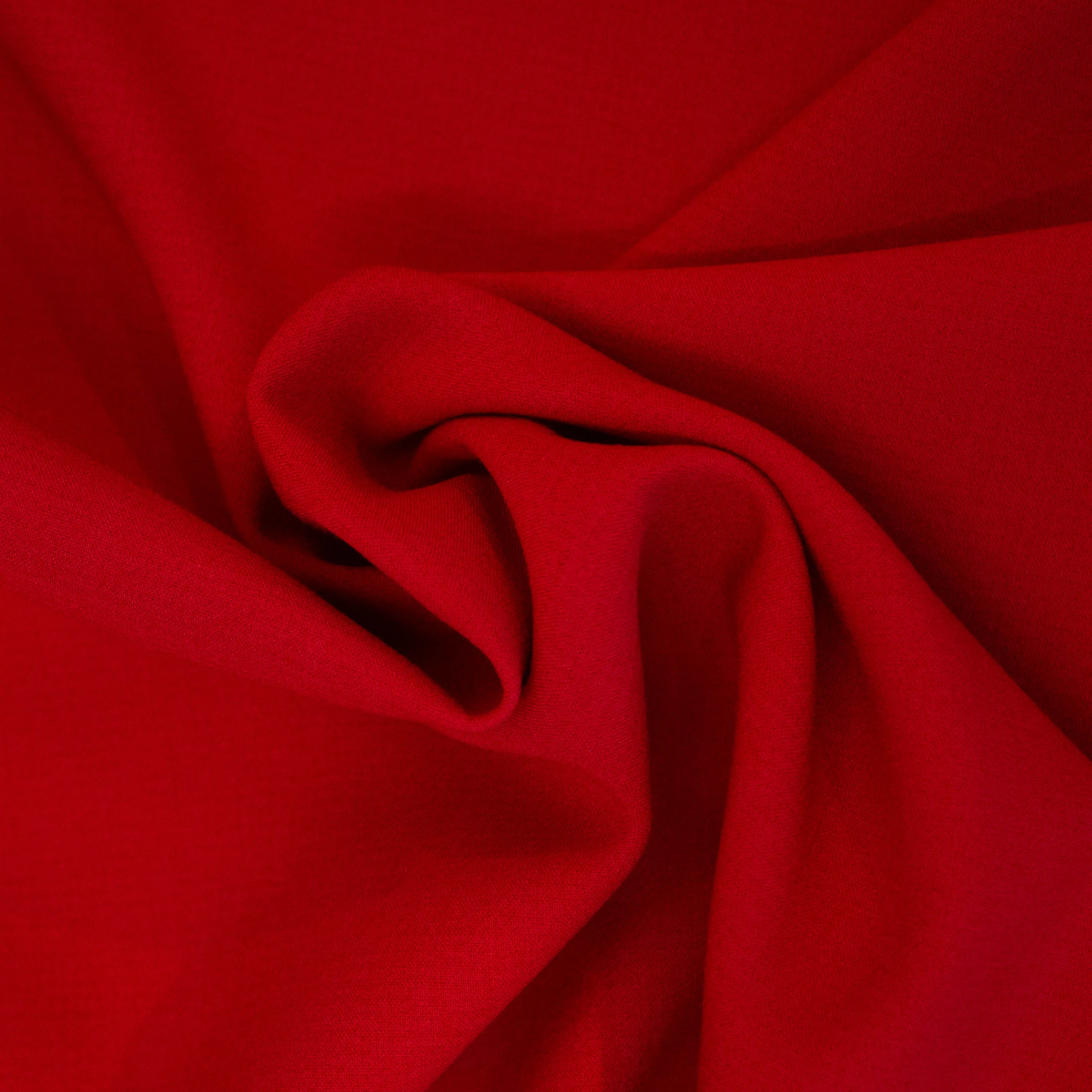 Polyester viscose elastisch rood